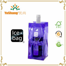 2016 Wholesale Transparent PVC Bag/ PVC Cooler Bag /PVC Wine Cooler Bag